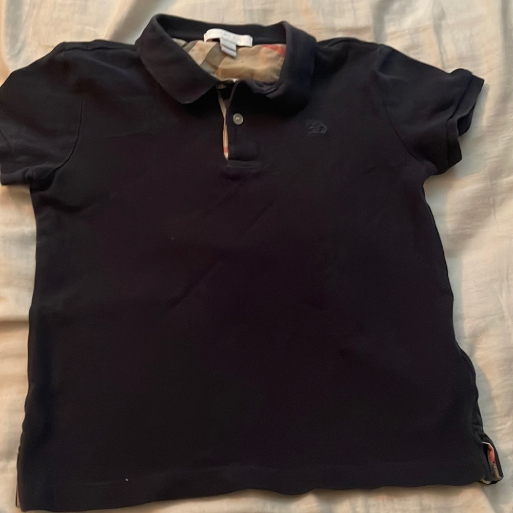 Boys Burberry polo